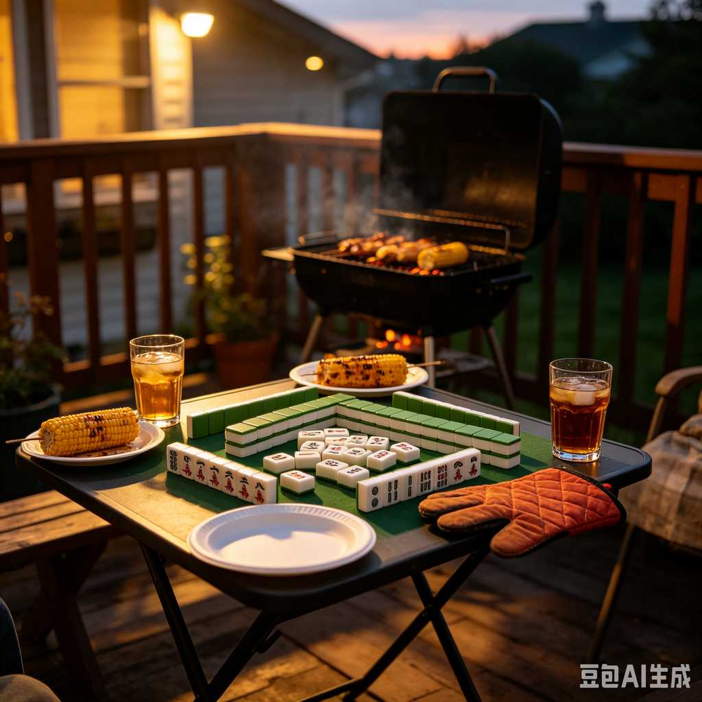christmas gift mahjong set